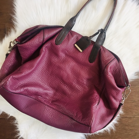 Cole Haan Purple tote bag. - Picture 2 of 7